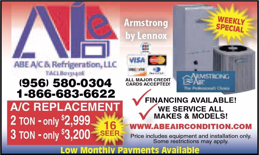 Slide of Abe A/C Refrigeration