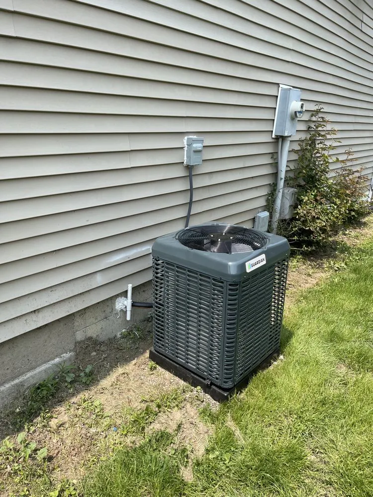 Slide of Abe’s heating & cooling