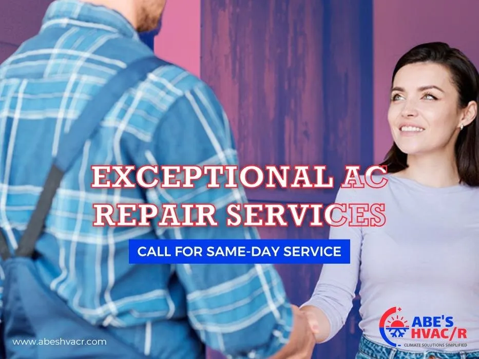 Slide of Abe's HVAC/R