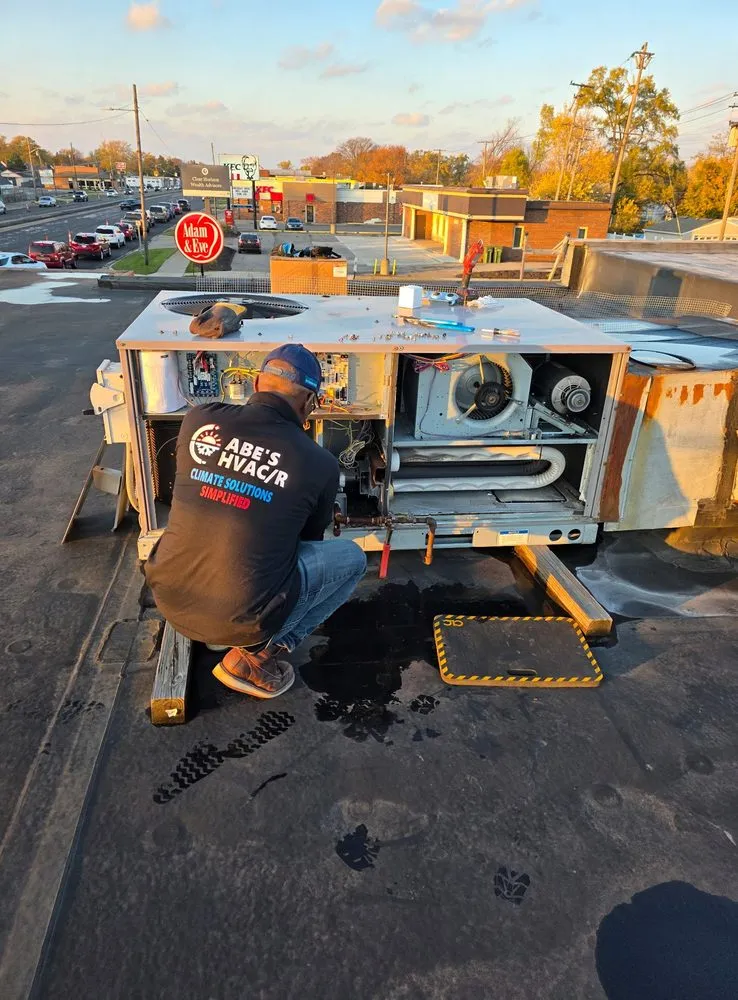 Slide of Abe's HVAC/R