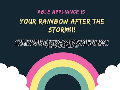 Slide of Able Appliance Repair