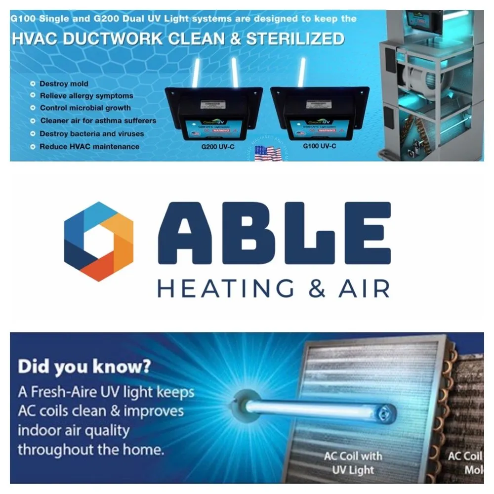 Slide of Able Heating & Air