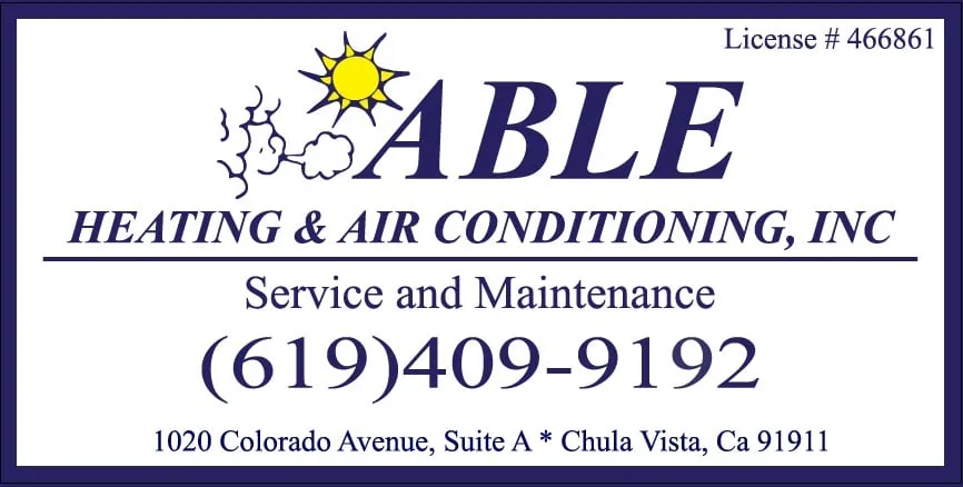 Slide of Able Heating & Air Conditioning, Inc.