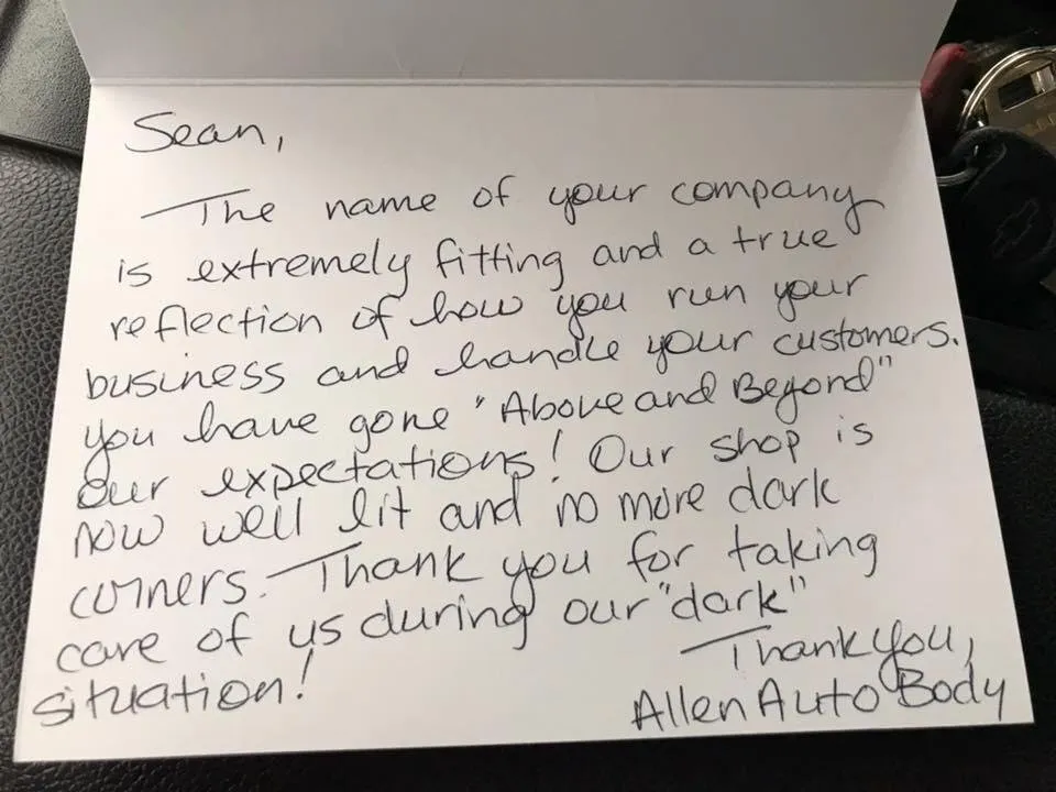 Slide of Above + Beyond