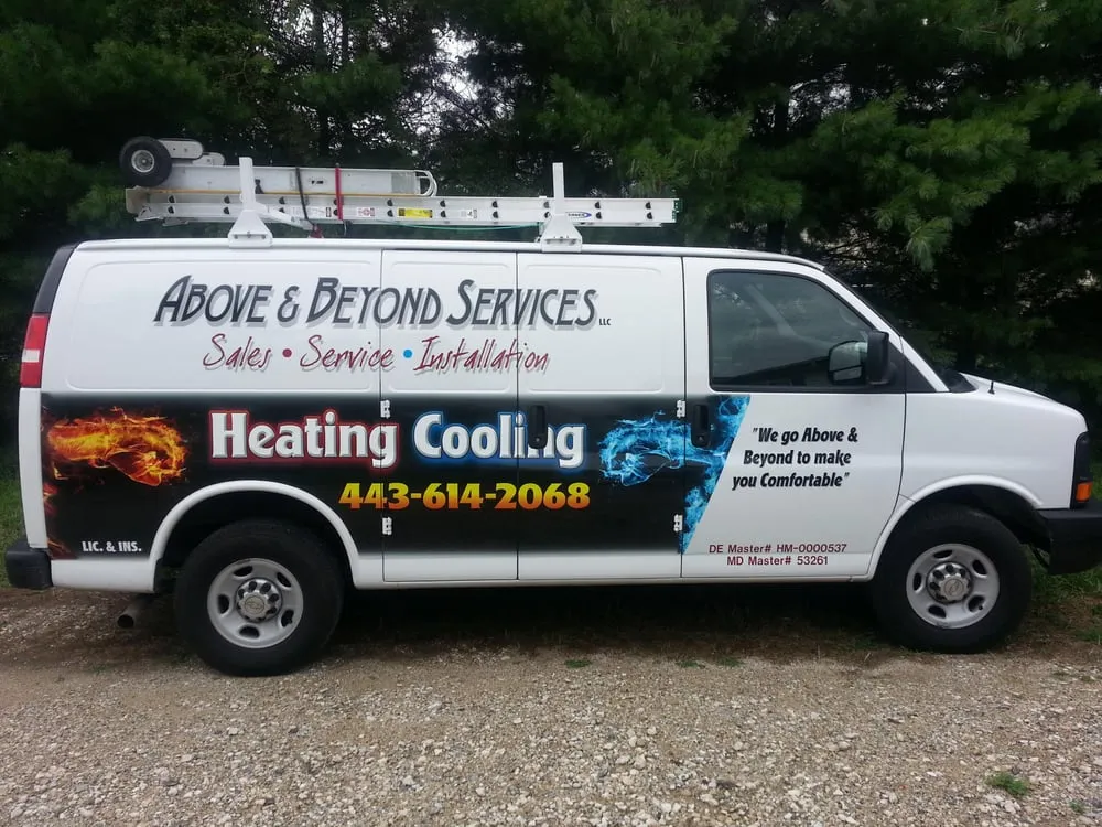 Slide of Above & Beyond Services