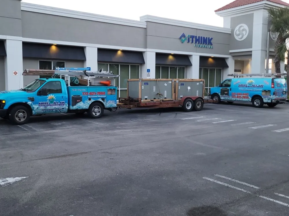 Trusted air conditioning tune-up in Port St. Lucie, FL by Above All Air Heating and Cooling