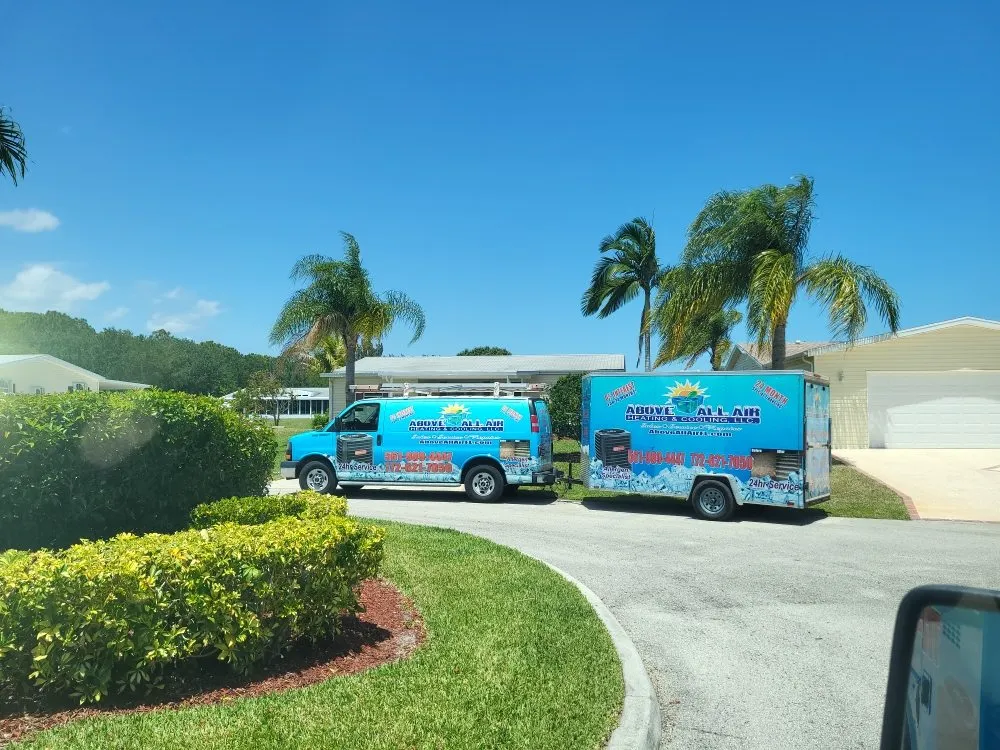 Local heating and cooling service for homes in Port St. Lucie, FL by Above All Air Heating and Cooling