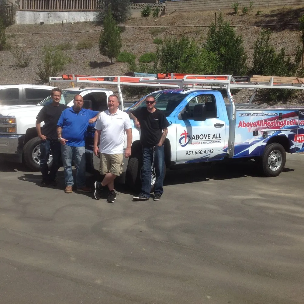 Slide of Above All Heating and Air Conditioning