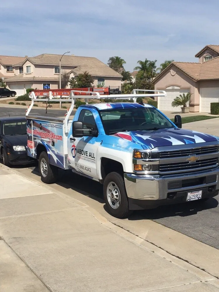 Slide of Above All Heating and Air Conditioning