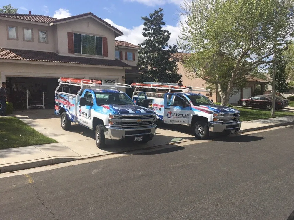 Slide of Above All Heating and Air Conditioning