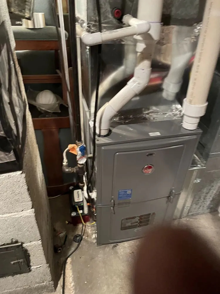 Slide of Above and Beyond Heating and Air