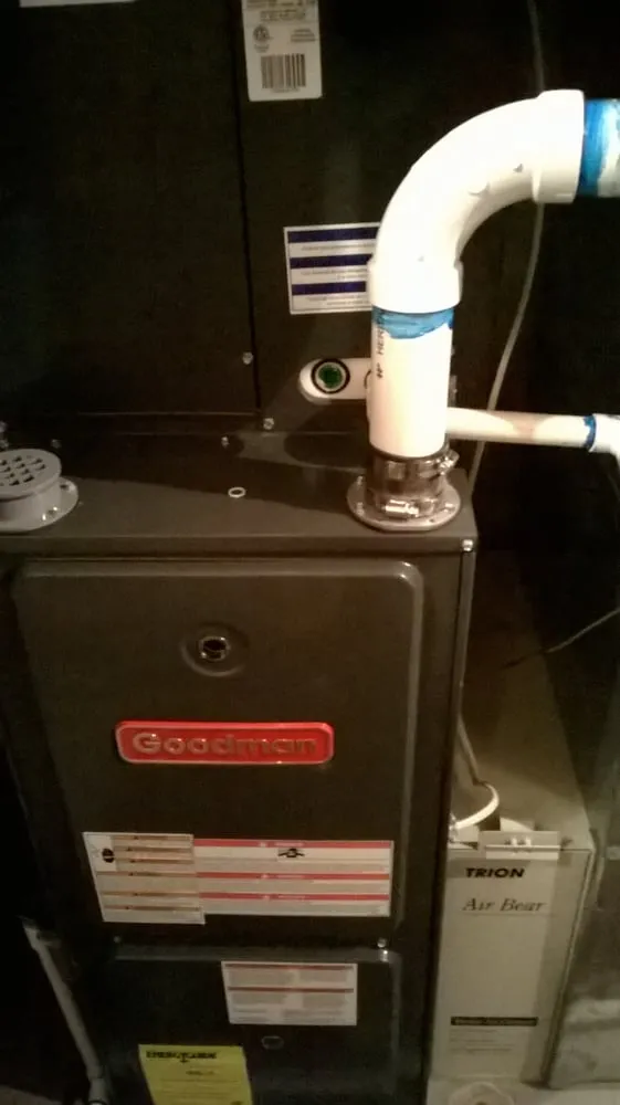 Slide of Above and Beyond Heating and Air