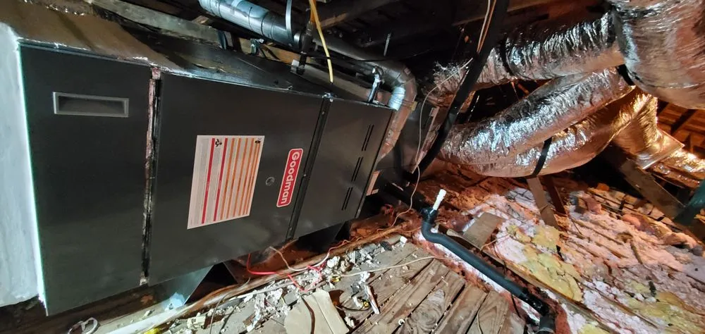 Slide of Above Comfort Mechanical