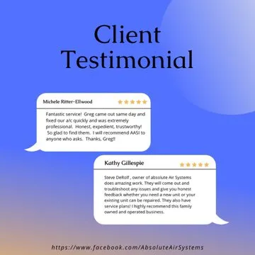 Slide of Absolute Air Systems