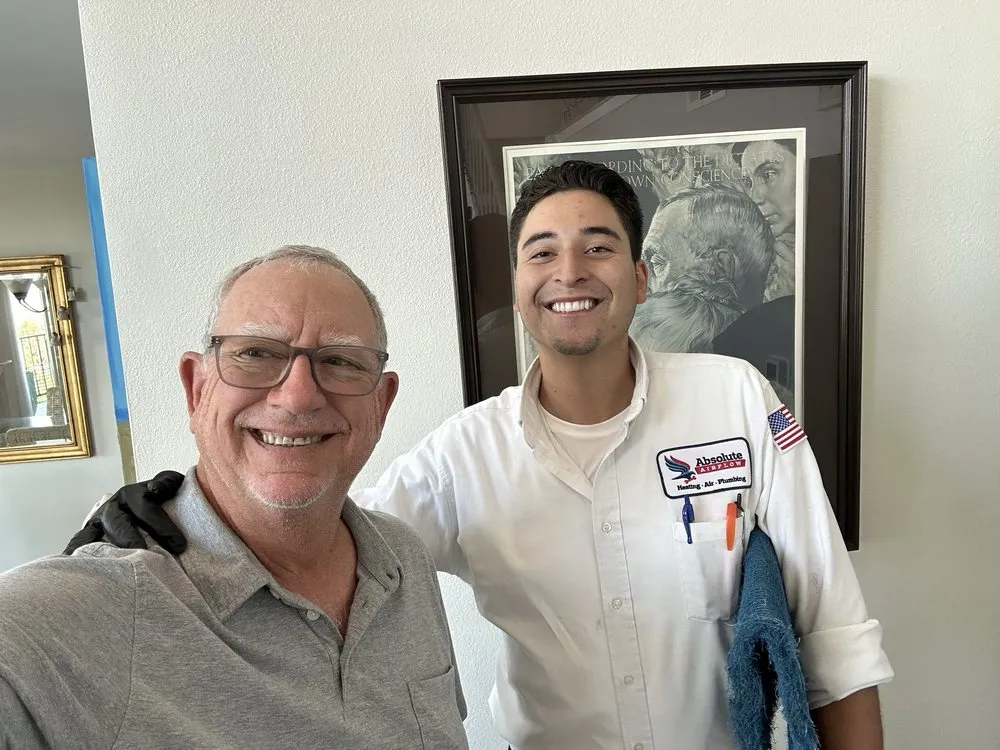 Slide of Absolute Airflow Air Conditioning, Heating and Plumbing