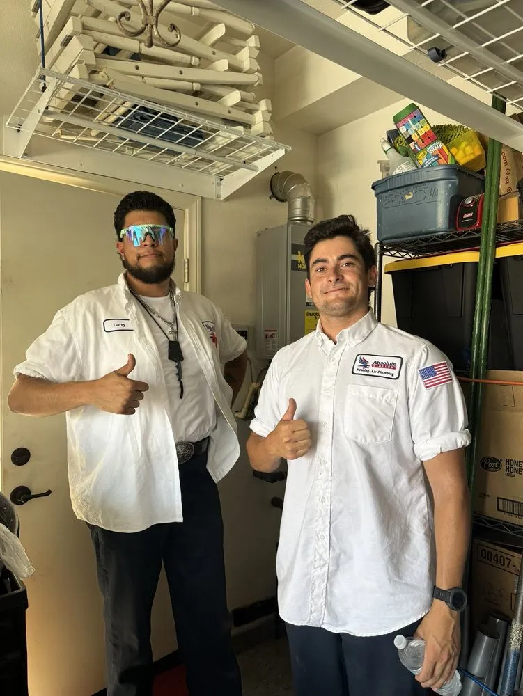 Slide of Absolute Airflow and Plumbing