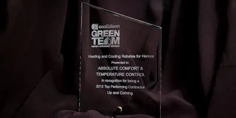 Slide of Absolute Comfort & Temperature Control