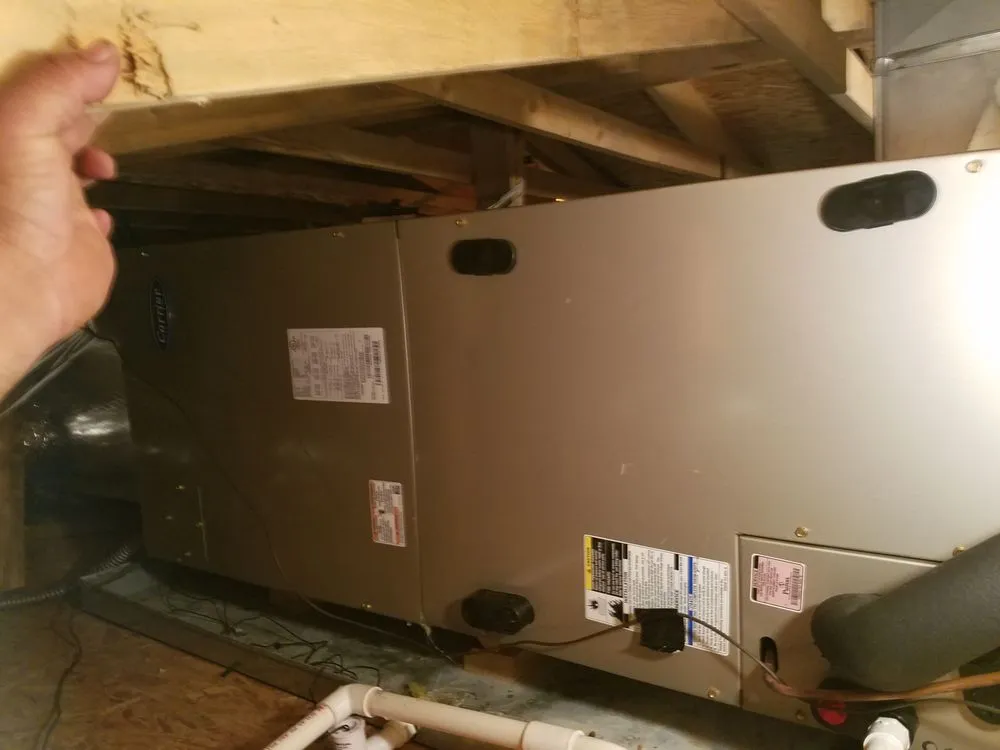 Slide of Absolute Comfort Cooling and Heating