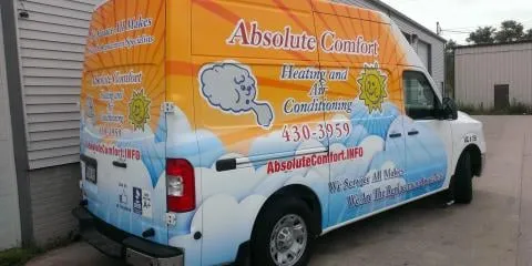 Slide of Absolute Comfort Heating and Air Conditioning