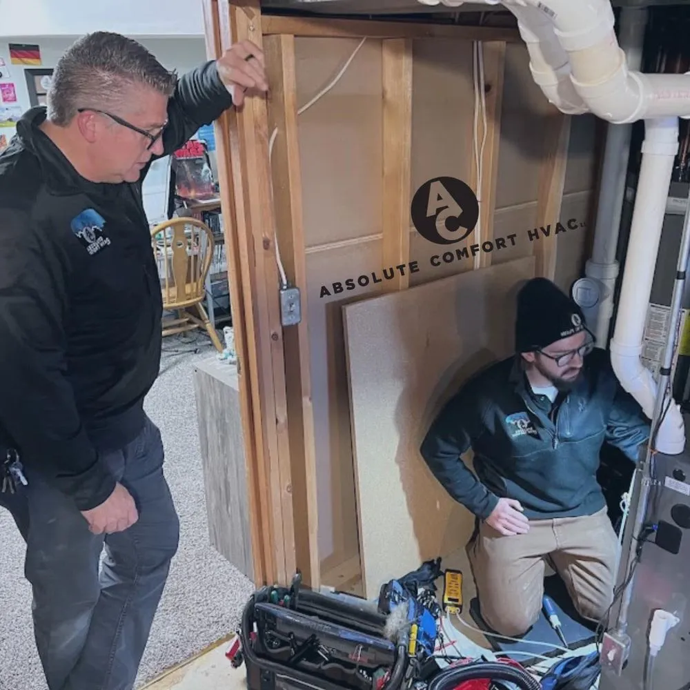 Slide of Absolute Comfort HVAC