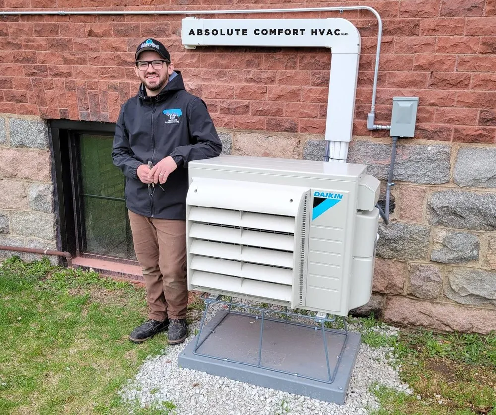 Slide of Absolute Comfort HVAC