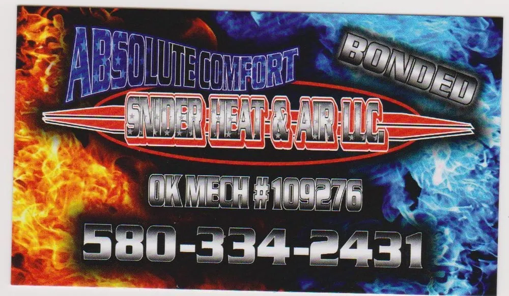 Slide of Absolute Comfort Snider Heat & Air