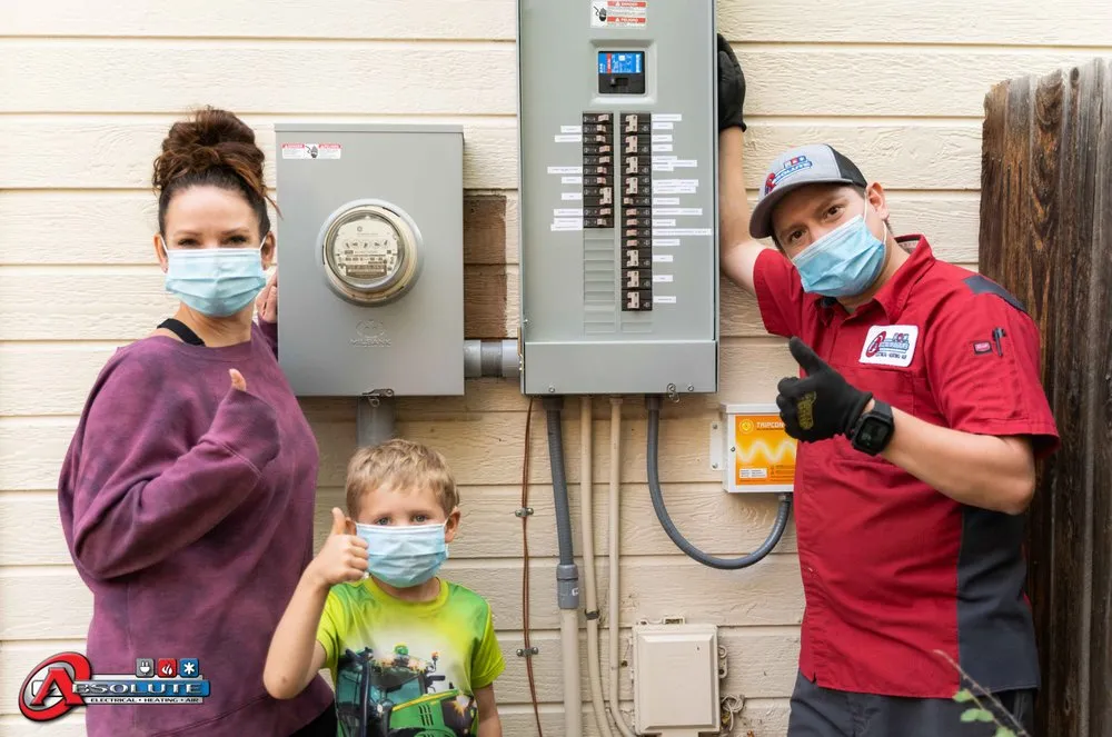 Slide of Absolute Electrical, Plumbing, Heating & Air