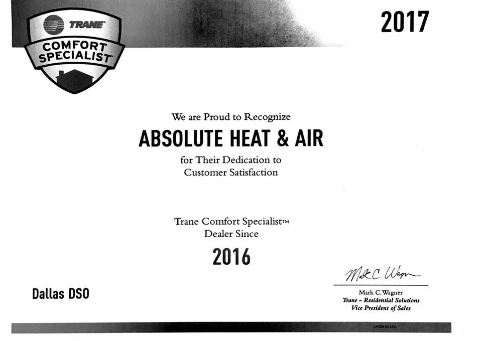 Slide of Absolute Heat & Air