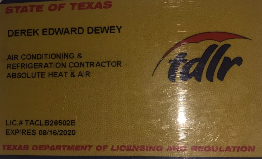 Slide of Absolute Heat & Air