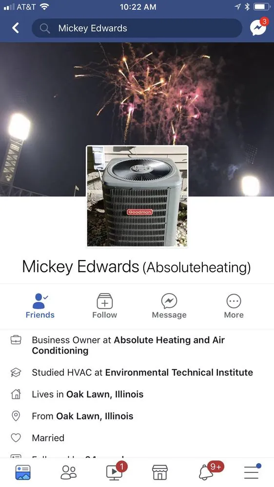 Slide of Absolute Heating and Cooling