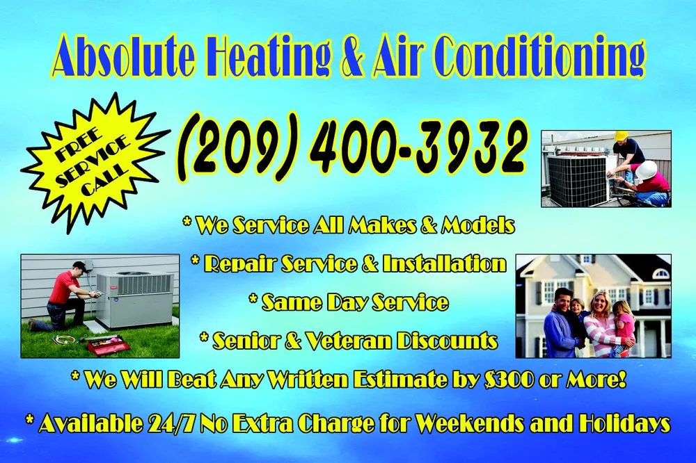 Slide of Absolute HVAC