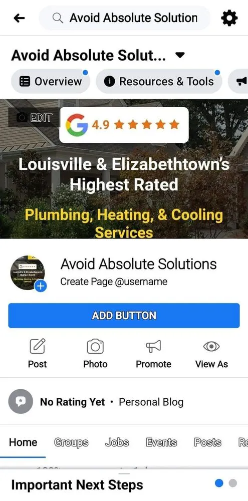 Slide of Absolute Services