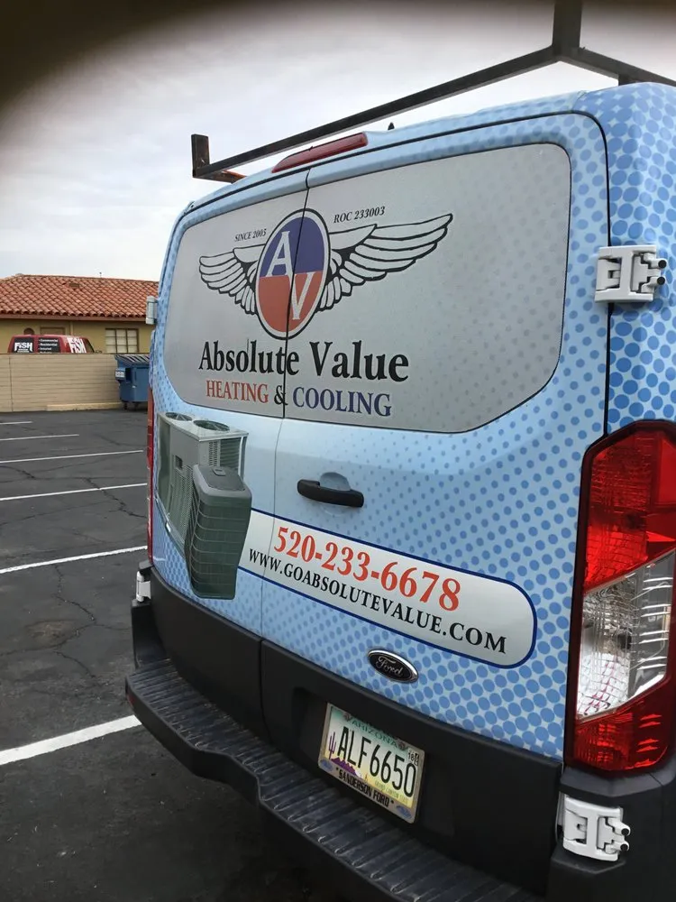 Slide of Absolute Value Heating and Cooling