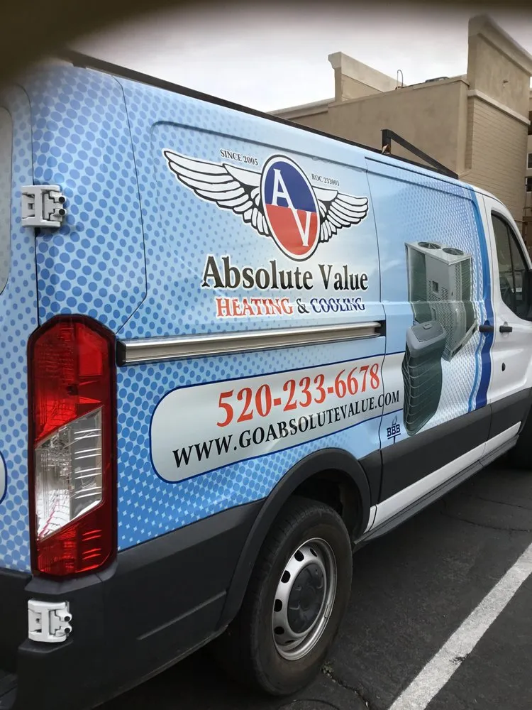 Slide of Absolute Value Heating and Cooling