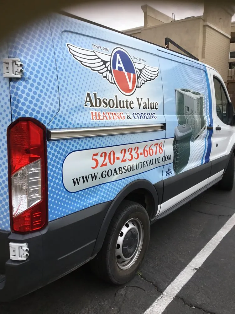 Slide of Absolute Value Heating and Cooling