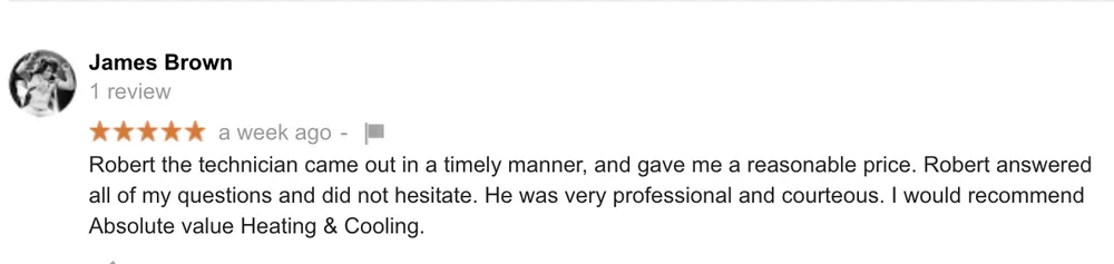 Slide of Absolute Value Heating and Cooling