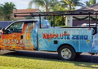 Slide of Absolute Zero Heating & Air Conditioning