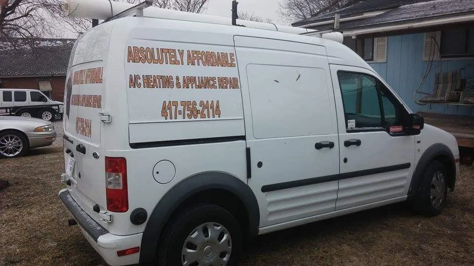 Expert HVAC installation same-day service across Morrisville, MO - Absolutely Affordable A/C Heating & Appliance Repair