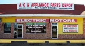 Slide of A/C & Appliance Parts Depot