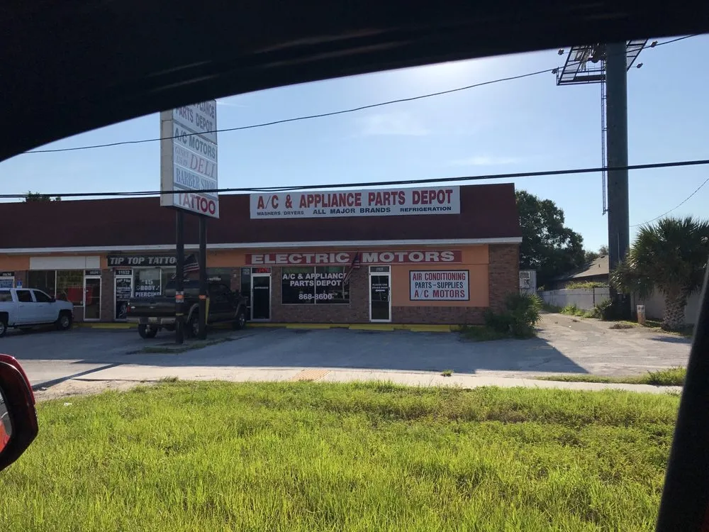 Slide of A/C & Appliance Parts Depot