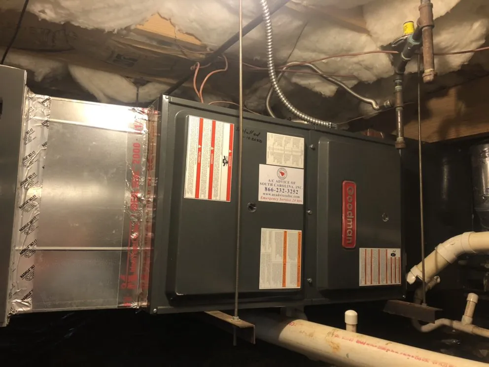 Slide of A/C Advice Of South Carolina