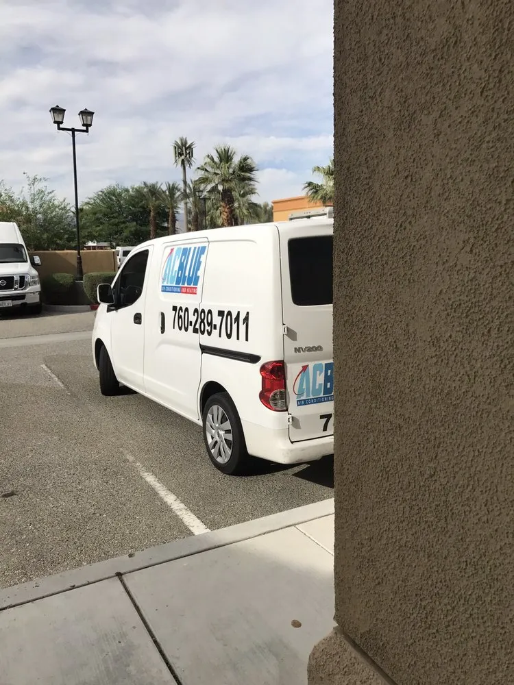 Slide of AC Blue Air Conditioning and Heating