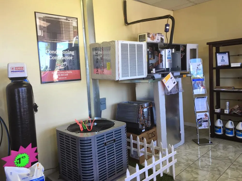 Slide of AC Breeze Cooling and Heating