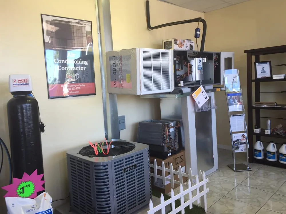 Slide of AC Breeze Cooling and Heating