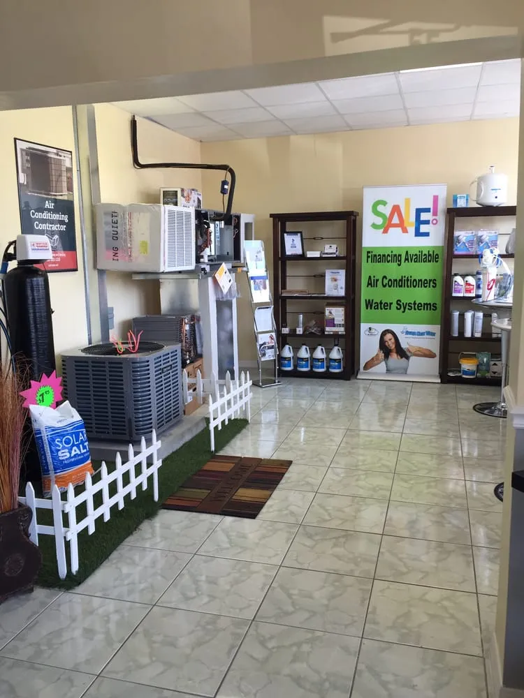 Slide of AC Breeze Cooling and Heating