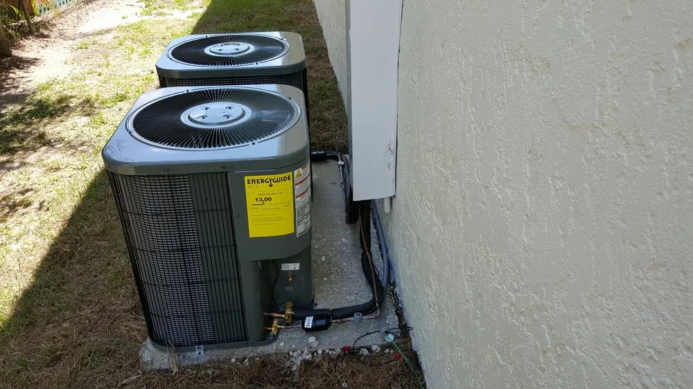 Slide of AC Breeze Cooling and Heating