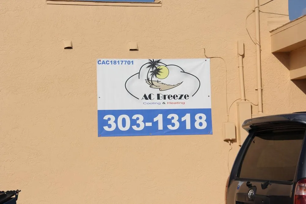 Slide of AC Breeze Cooling and Heating