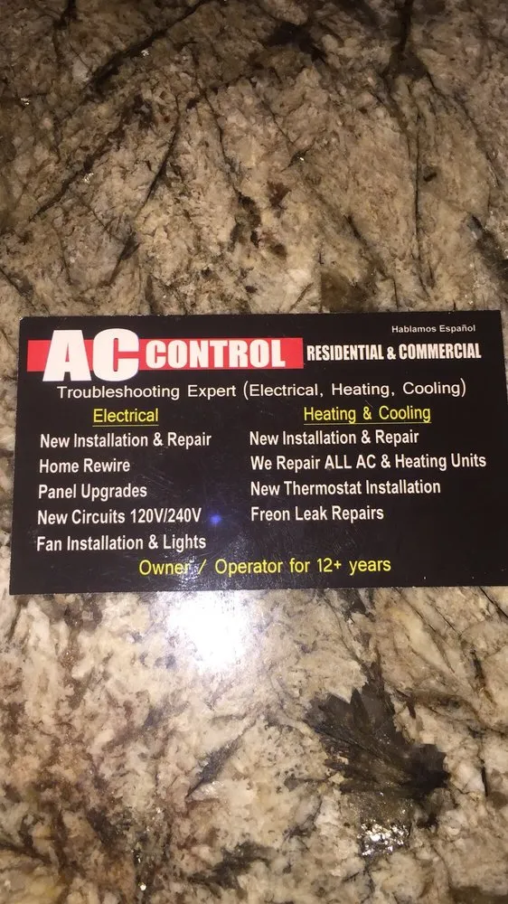 Slide of AC Control