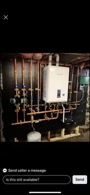 AC Cooling and Heating Logo