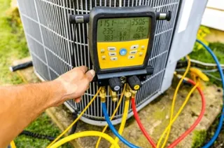 Slide of A/C Cooling and Heating Services